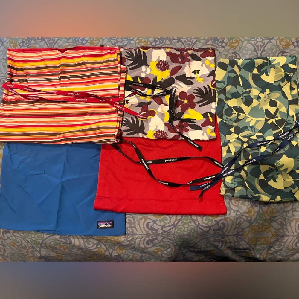 Patagonia Colorful Patterned Bags